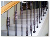 Decorative Ornamental Pickets Interior Stair Railing