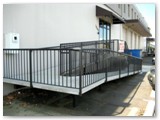 Cantilevered Handicap Ramp