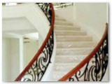 Street of Dreams Decorative Curved Stair Rail