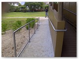 Exteriorand Ramp Rail - Queen Liliuokalani School, Waianae, Oahu