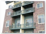 Tube Steel and Wire Mesh Railings